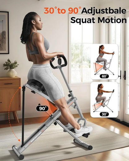 Foldable Squat Machine