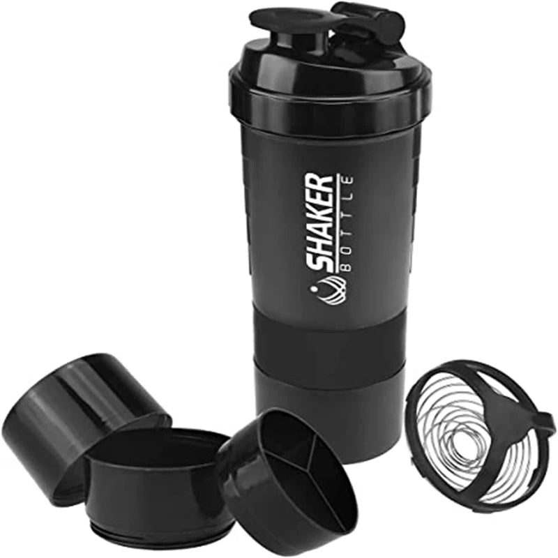 3-Layer Shaker Protein Bottle