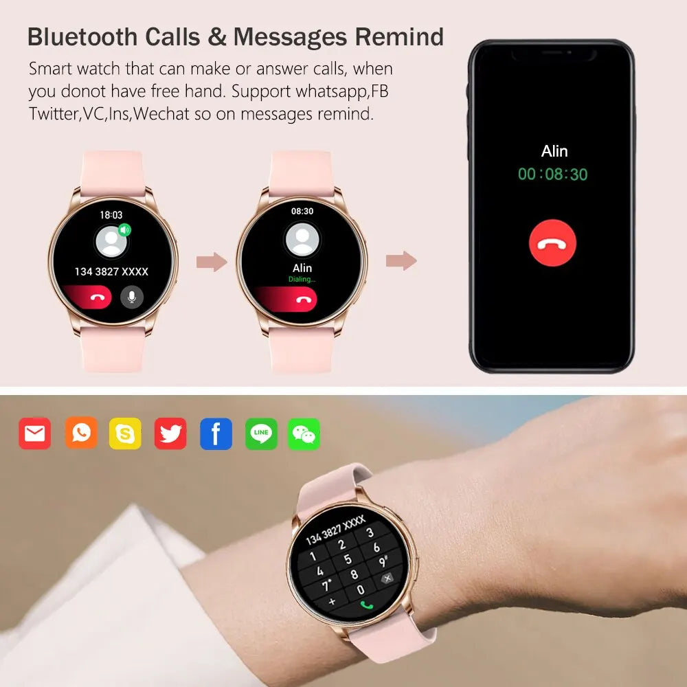 Bluetooth Call Smart Watch